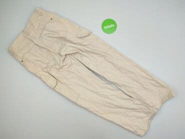 spodnie sinsay szerokie: Denim, Spodnie cargo damskie, rozmiar S — 3