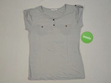 t shirty z guzikami damskie: T-shirt damski, rozmiar M — 2