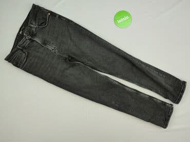 zara woskowane spodnie: Zara, Jeansy damskie, rozmiar M — 4