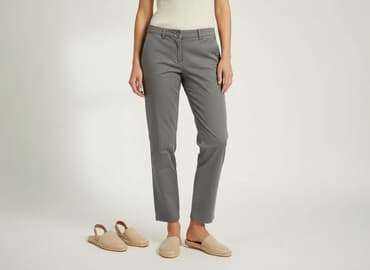 benetton jeansy damskie: Benetton, Spodnie materiałowe damskie, rozmiar M — 7