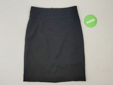 spódnice midi plisowane czarne: H&M, Spódnica damska, M — 12