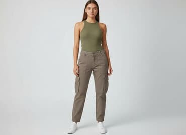 cargo ubrania: Spodnie cargo damskie, rozmiar S — 6