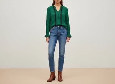 zara bluzki koszulowe: Zara, Bluzka damska, rozmiar L — 1