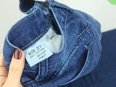 spodnie dżinsy z dziurami: DENIM JEANS, Jeansy damskie — 5