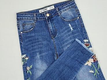 mango baloon jeans: Spodnie jeansowe, DenimCo, 12 lat, 152, stan - Idealny — 1