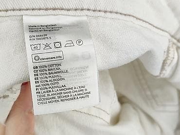 culotte jeans: H&M Divided, Spodnie cargo damskie, rozmiar M — 5