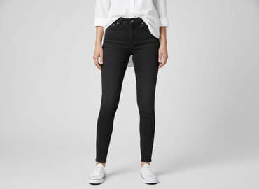 sprzedaż używanych majtek damskich: Reserved, Jeansy damskie, rozmiar XS — 7