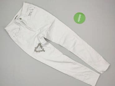 zalando białe jeansy damskie: Jeansy damskie, rozmiar S — 2