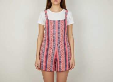 sukienki z gumką pod biustem: Kombinezon damski, rozmiar S — 1