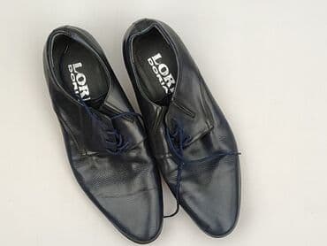 hermes czarne klapki: Półbuty dla mężczyzn, rozmiar 40 — 1