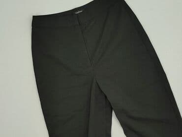 jakie rajstopy do srebrnej sukienki: Boohoo, Material trousers for women, size S (EU 36) — 1