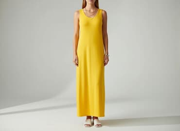 sukienki muślinowa midi: Sukienka damska, rozmiar M — 6