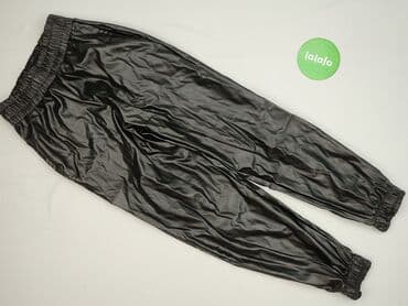 Material trousers for women, size M (EU 38) — 2