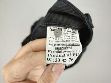 vices klapki na koturnie: Vertus, Chinosy dla mężczyzn, rozmiar S — 4