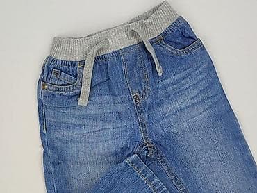 tshirt: Spodnie jeansowe, Mothercare, 9-12 miesięcy, stan - Idealny — 1