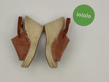 sandały koturna ccc: Sandals for women, size 37 — 2