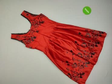 czerwona sukienka w litere a: Women`s dress, size S — 4