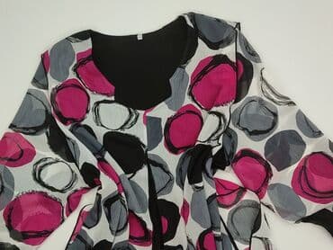 eleganckie bluzki plus size allegro: Women's blouse, size 7XL (EU 54) — 1