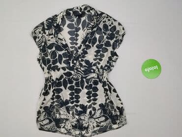 niebieska bluzka hm: H&M, Bluzka damska, S — 2