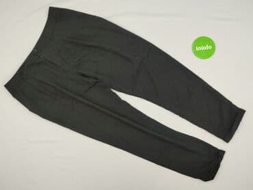 srebrne legginsy: Yessica, Spodnie materiałowe damskie, M — 2