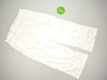 biale ubrania: Imię, Spodnie materiałowe damskie, rozmiar 3XL — 3