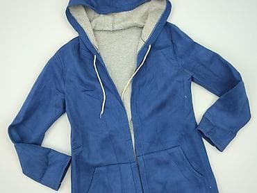 bluza niebieska h: Bluza z kapturem damska, rozmiar S — 1