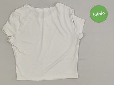 białe podkoszulki damskie z długim rękawem: T-shirt damski, rozmiar S — 4