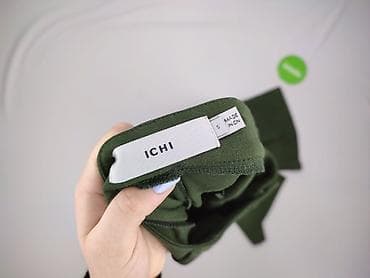 cargo crop: Ichi, Material trousers for women, size S — 5