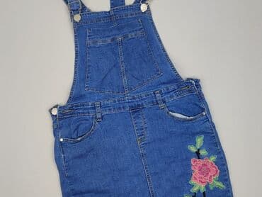 woskowane legginsy z wysokim stanem zara: Dungarees for women, size L (EU 40) — 1