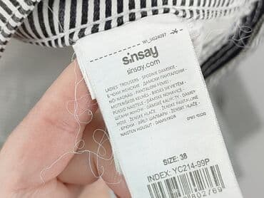 spodnie od piżamy damskie sinsay: Spodnie materiałowe damskie, rozmiar M — 6