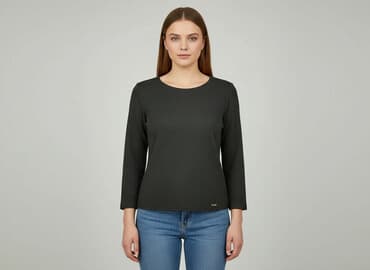 czarne bluzki siateczka: Bluzka damska, rozmiar M — 5