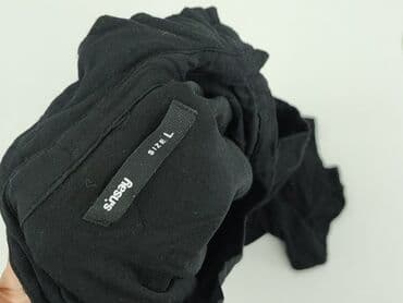 czarna sukienka z długim rękawem sinsay: Sinsay, Sukienka damska, rozmiar L — 4