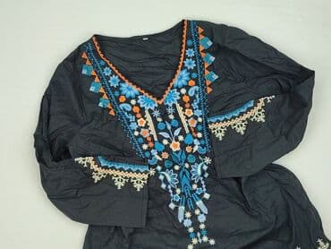 czarne bluzki z haftem: Bluzka damska, rozmiar L — 1