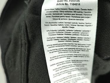 czarne jeansy pull: Janina, Spodnie materiałowe damskie, rozmiar XL — 5