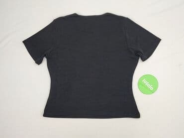 bluzka z dlugim rekawem czarna: Collection, T-shirt damski, rozmiar M — 3