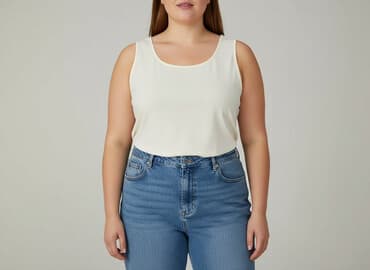 majtki z jedwabiu naturalnego: Women`s top, size 4XL — 1