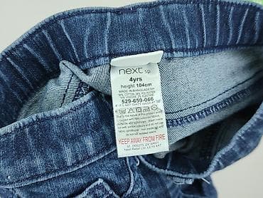 kurtki 152: Spodnie jeansowe, Next, 3-4 lat, 104, stan - Bardzo dobry — 4