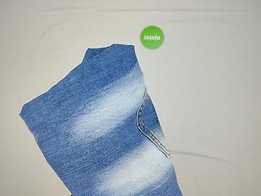 jeansy patchworkowe: Jeansy damskie, rozmiar L — 6