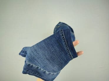 legginsy woskowane wysoki stan: Jeansy damskie, rozmiar S — 6