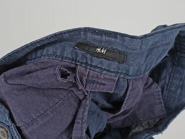 granatowe spodenki damskie: H&M, Szorty damskie, rozmiar XL — 4