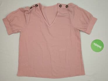 bluzka z rozszerzanymi rękawami h: Women's blouse, size XL (EU 42) — 2