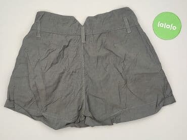 krótkie spodenki z wysokim stanem w paski: Szorty damskie, rozmiar M — 4