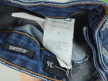 legginsy granatowe damskie: Medicine, Jeansy damskie, rozmiar S — 5