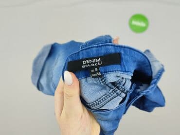jeansy flare co to znaczy: Denim, Ogrodniczki damskie, S — 4