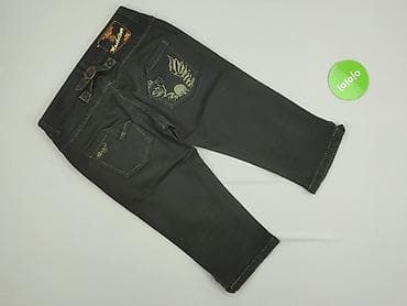 barrel jeans: Spodnie 3/4 damskie, rozmiar S — 3
