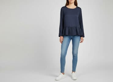 granatowa bluza: Bluzka damska, rozmiar L — 6