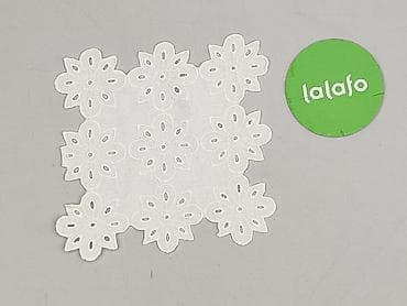 Dom i ogród: Serwetka 22 x 22, kolor - Biały, stan - Bardzo dobry — 2