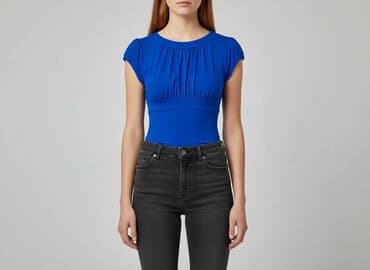 marynarka damska niebieska reserved: Bluzka damska, rozmiar S — 7