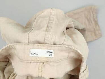spodnie sinsay szerokie: Denim, Spodnie cargo damskie, rozmiar S — 4