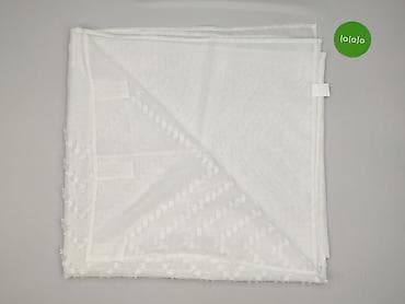 Lustra: Biała firana z dekoracyjną fakturą - Materiał: 100% poliester (metka — 3